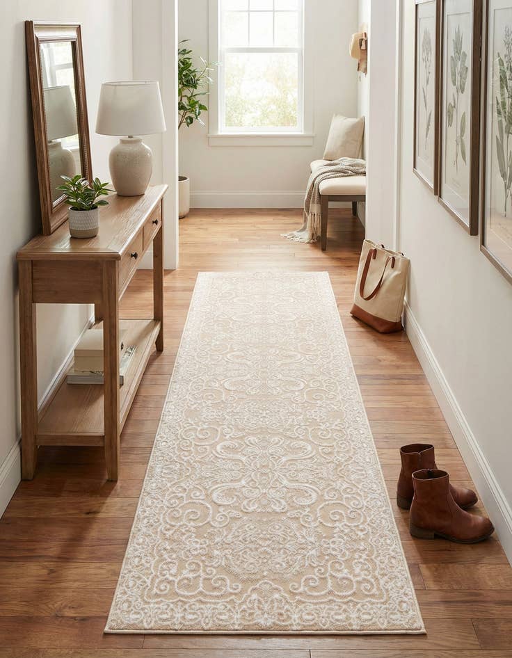 Detail image of  3' x 9' 10 Nepal Runner Rug