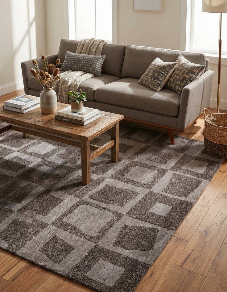 Detail image of 2' 11 x 5' 1  Hand Knotted Darya Wool Rug