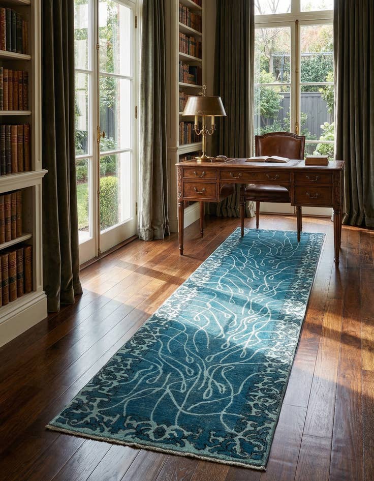 Detail image of  2' 6 x 7' 5 Vintage Royal Runner Rug