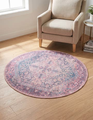 100cm x 100cm Maahru Round Rug