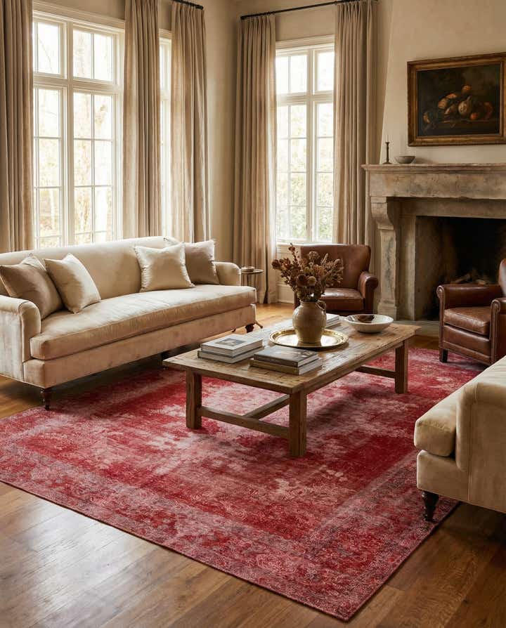 9' 7 x 12' 4 Hand Knotted Ultra Vintage Persian Wool Rug