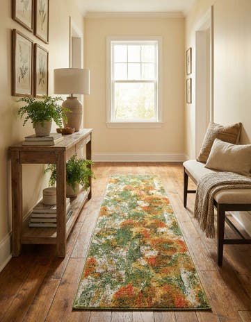 2' x 8' Washable Haerfest Runner Rug