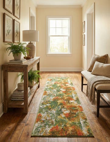 2' x 8' Washable Haerfest Runner Rug