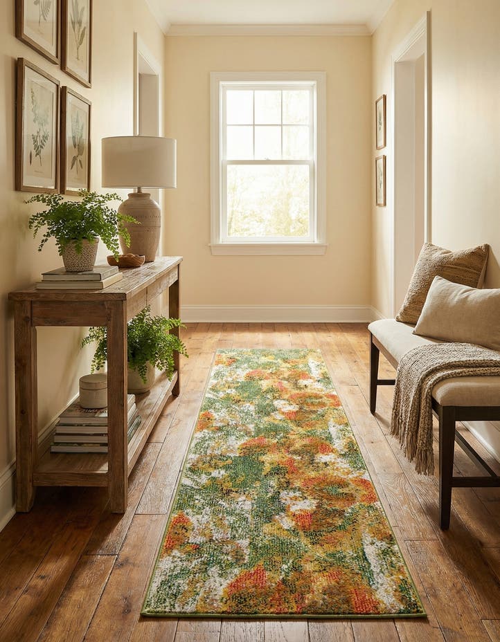 2' x 8' Washable Haerfest Runner Rug