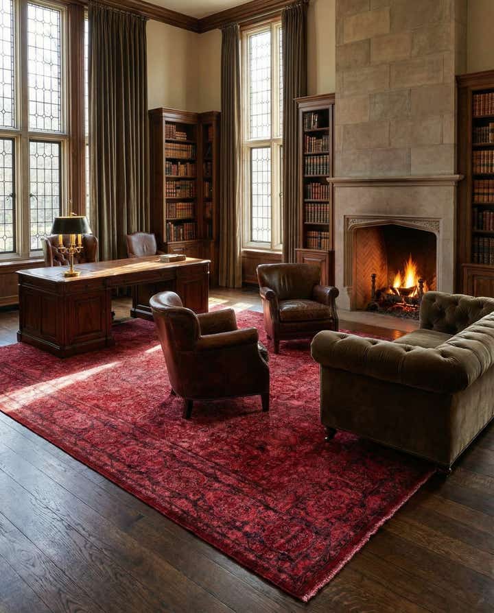 10' 1 x 14' 1 Vintage Royal Wool Rug