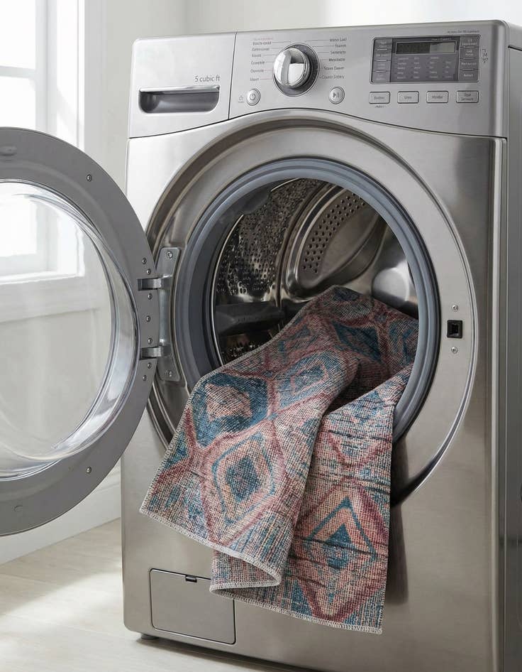 Detail image of 5' 3 x 8'  Washable Sisu Rug