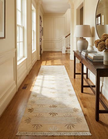 2' 9 x 12' 10 Hand Knotted Darya Wool Runner Rug