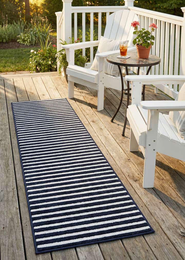 2' x 6' Easy-Clean Sabrina Soto Indoor / Outdoor Runner Rug
