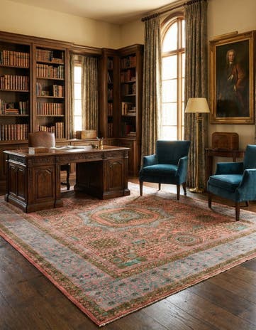 8' x 10' Mamluk Wool Rug