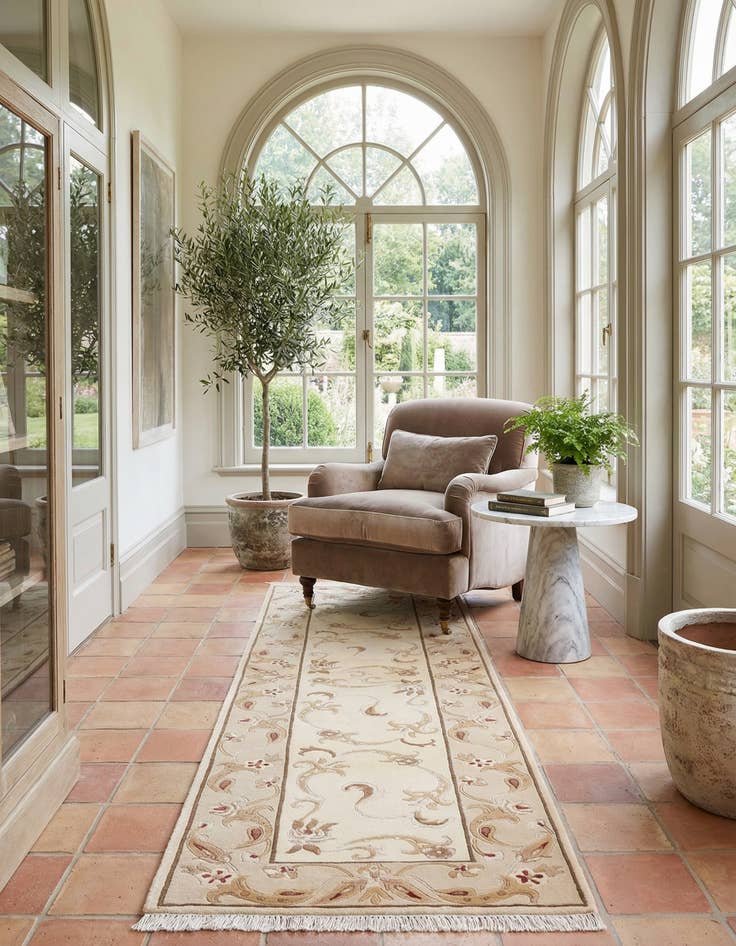 Detail image of 2' 9 x 9' 9 Darya Runner Rug