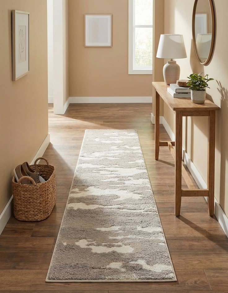 Detail image of  2' x 8' Sepia Runner Rug