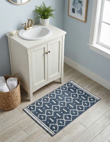 Blue Oslo Rug