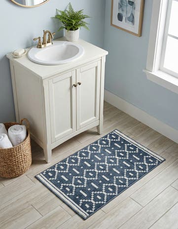 Blue Oslo Rug