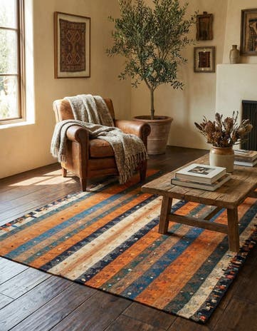 4' 6 x 5' 9 Jajim Rug