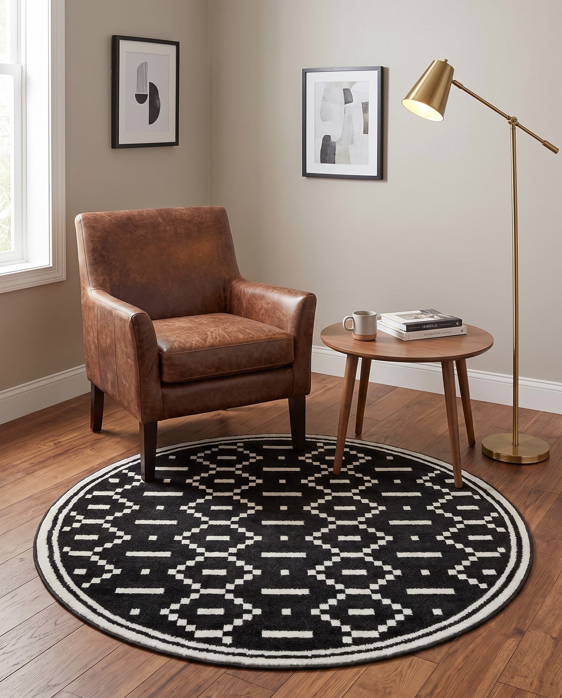 5' x 5' Oslo Round Rug
