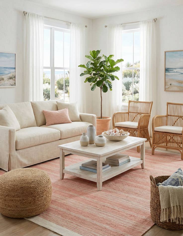 Detail image of 9' x 12'  Hand Woven Lariat Rug