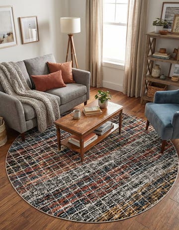 7' x 7' Aramis Round Rug