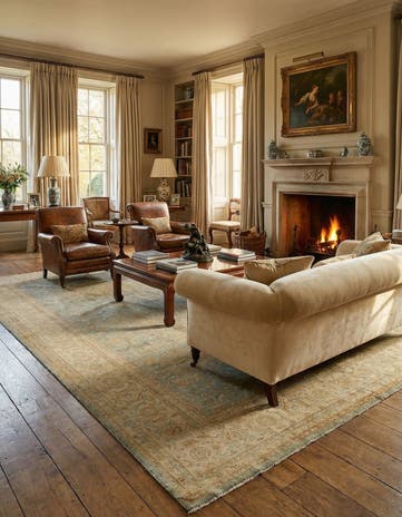 9' 9 x 13' 7 Ziegler Wool Rug