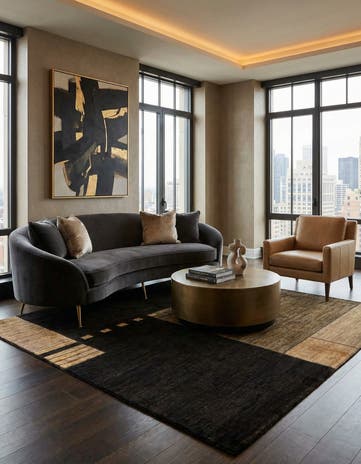 5' 3 x 6' 3 Juma Wool Rug