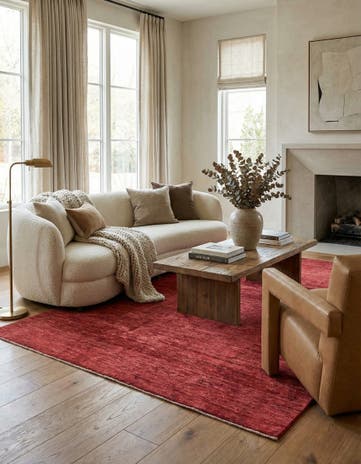 6' 8 x 9' 5 Hand Knotted Modern Ziegler Rug