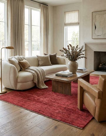 6' 8 x 9' 5 Hand Knotted Modern Ziegler Rug