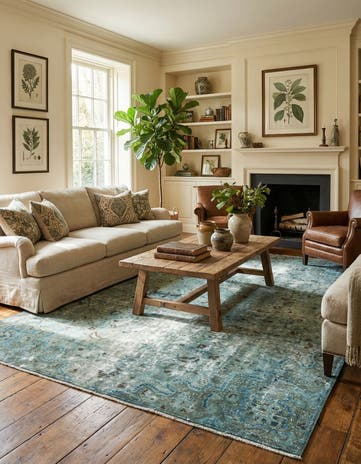 6' 5 x 9' 3 Vintage Rug
