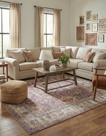 7' 10 x 10' Washable Timeless Rug