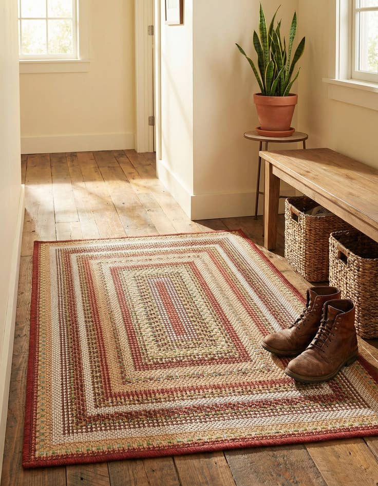Detail image of 2' x 3'  Washable Baja Indoor / Outdoor Rug