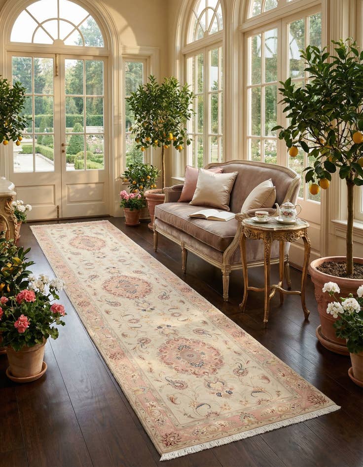 Detail image of 2' 11 x 12' 2 Tabriz Runner Rug