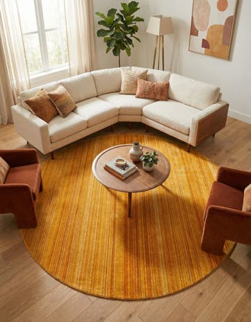 10' 2 x 10' 2 Gemstone Round Rug