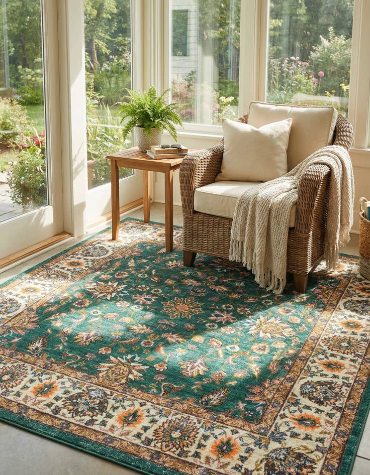 Detail image of 7' 10 x 7' 10 Medina Square Rug