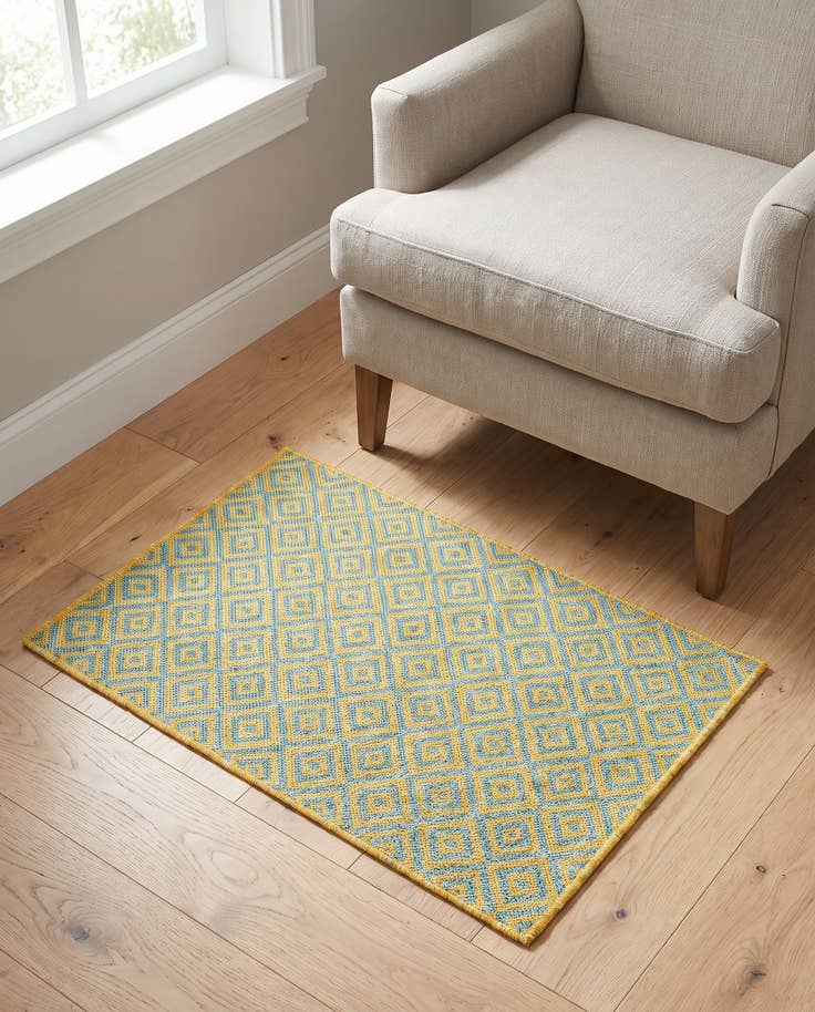 Detail image of 2' x 3' Easy-Clean Jill Zarin Costa Rica Indoor / Outdoor Rug