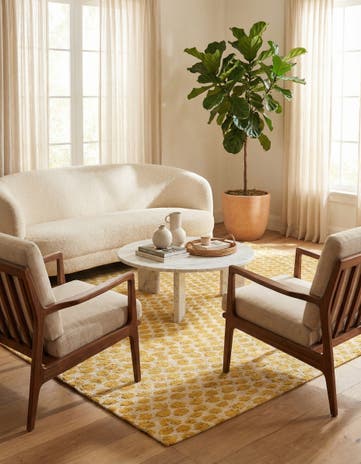 5' 9 x 9' 4 Hand Knotted Darya Wool Rug