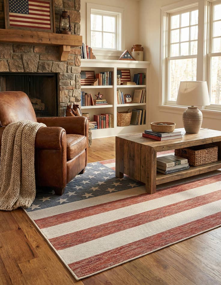 Detail image of 6' x 9'  Washable Jill Zarin Indoor / Outdoor Rug