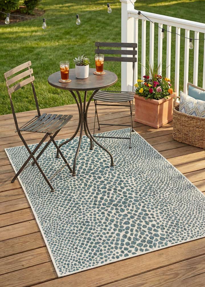 4' x 6' Easy-Clean Jill Zarin Cape Town Indoor / Outdoor Rug