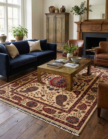 5' 9 x 7' 10 Samarkand Wool Rug