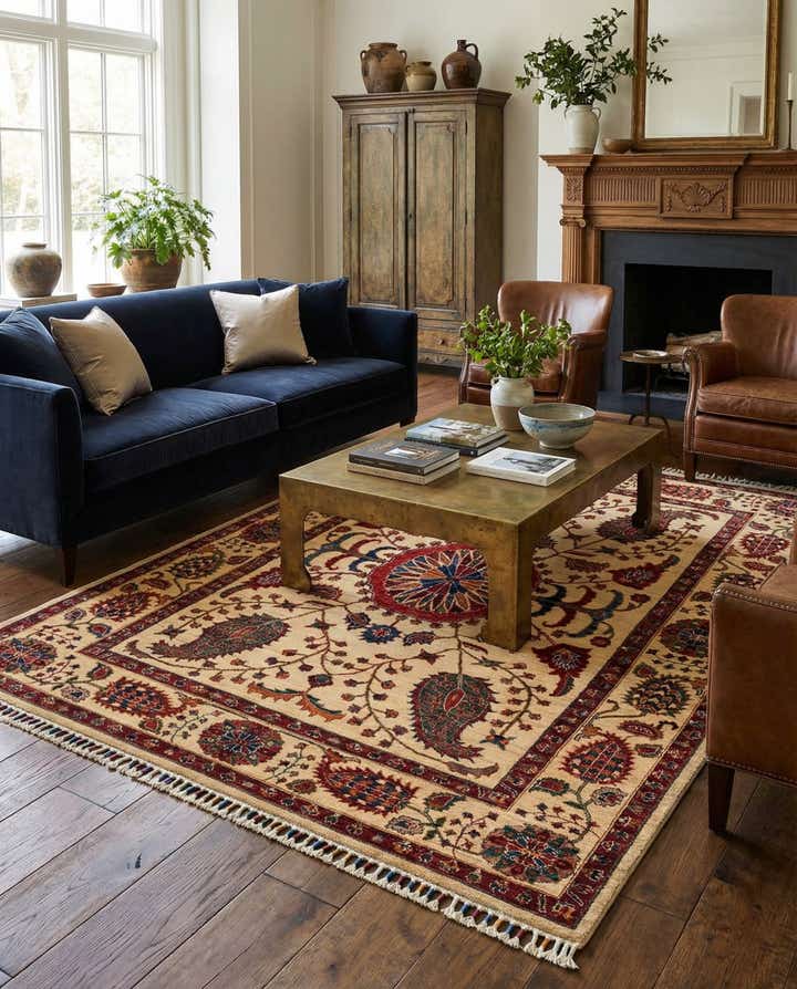 5' 9 x 7' 10 Samarkand Wool Rug