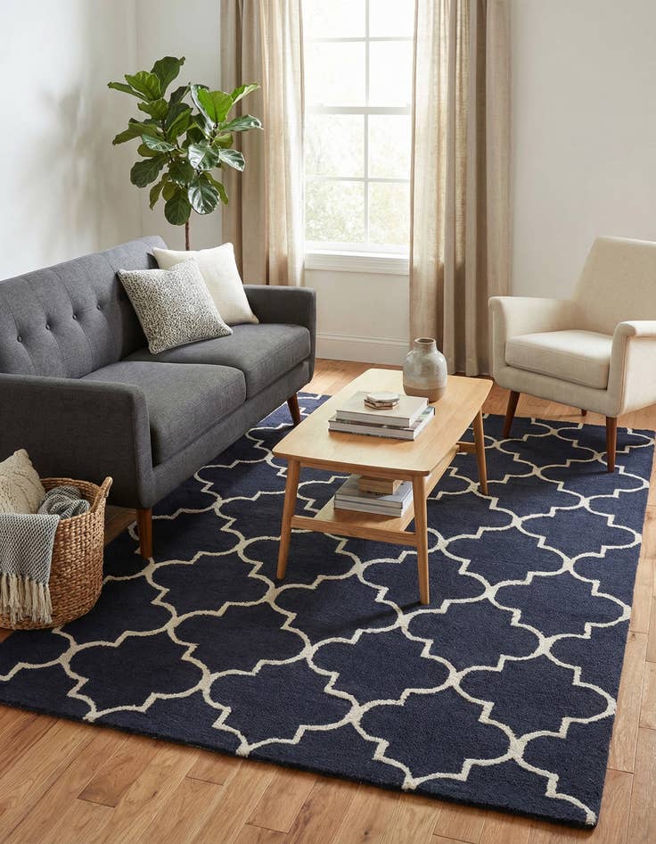 Detail image of 5' 1 x 8' Luna Rug