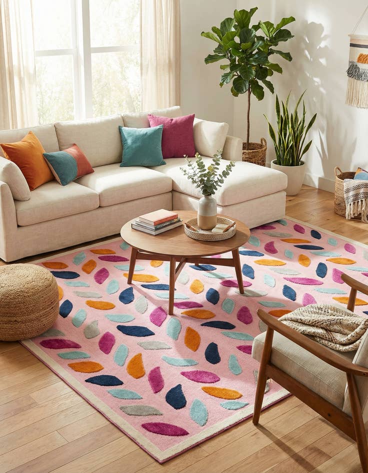 Detail image of 9' x 12'  Washable Aruba Indoor / Outdoor Rug