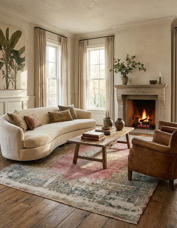 7' 6 x 10' 1 Hand Knotted Ultra Vintage Persian Wool Rug
