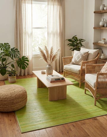7' 10 x 7' 10 Bamboo Square Rug