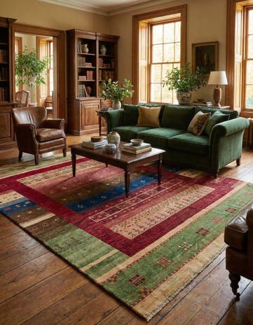 8' 1 x 11' 1 Hand Knotted Ariana Ziegler Rug