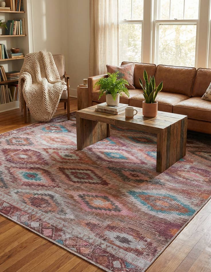 Detail image of 7' 3 x 10'  Washable Sisu Rug