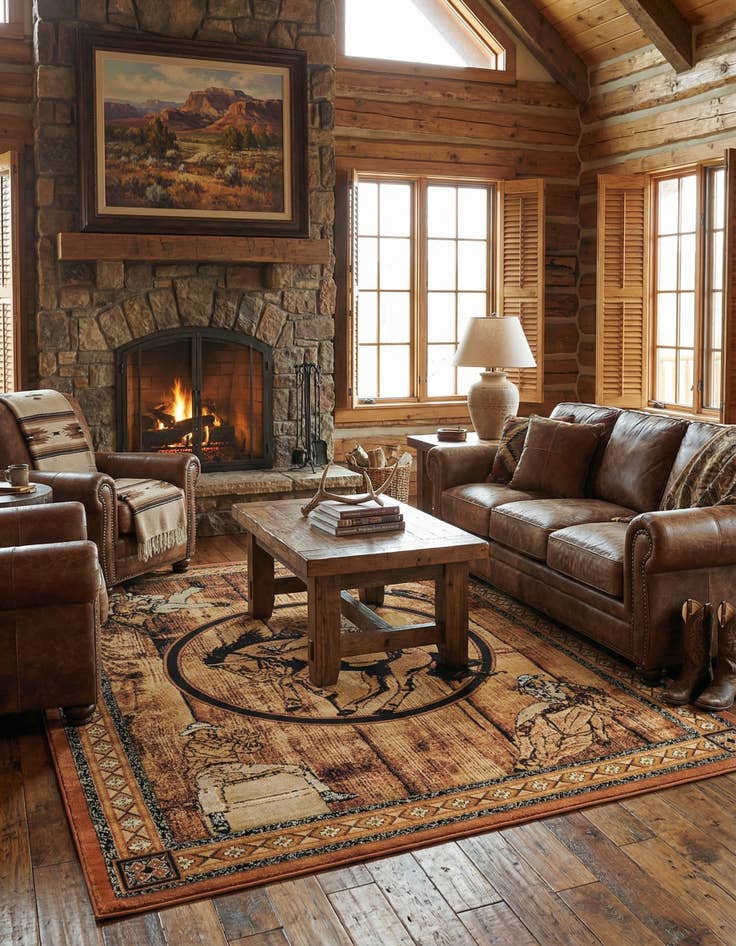 Detail image of 7' 10 x 10' Pioneer Rug