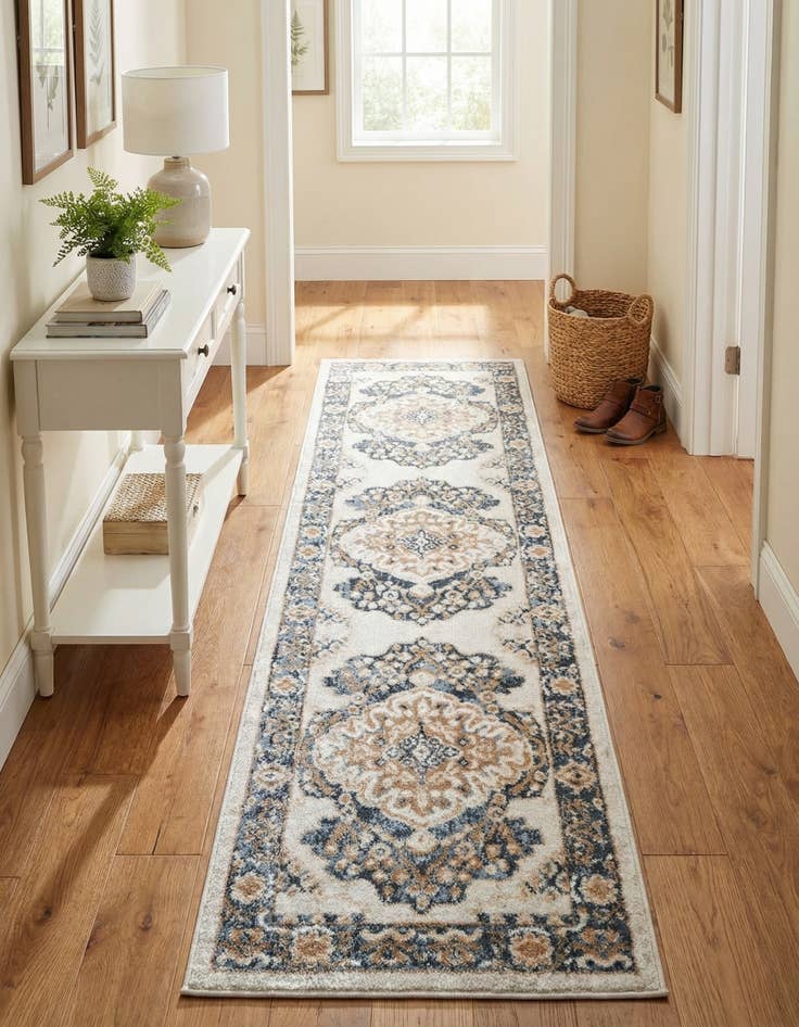 Detail image of 2' x 8' Oxford Runner Rug