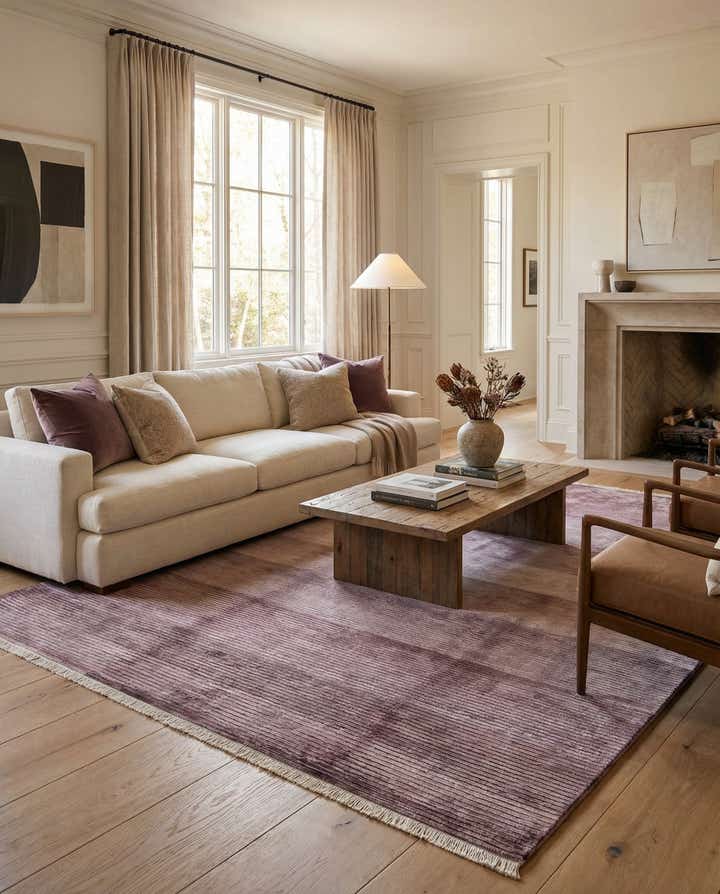 6' 7 x 9' 11 Hand Knotted Darya Wool Rug