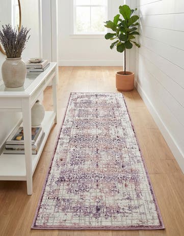 Violet Derbyshire Runner Rug