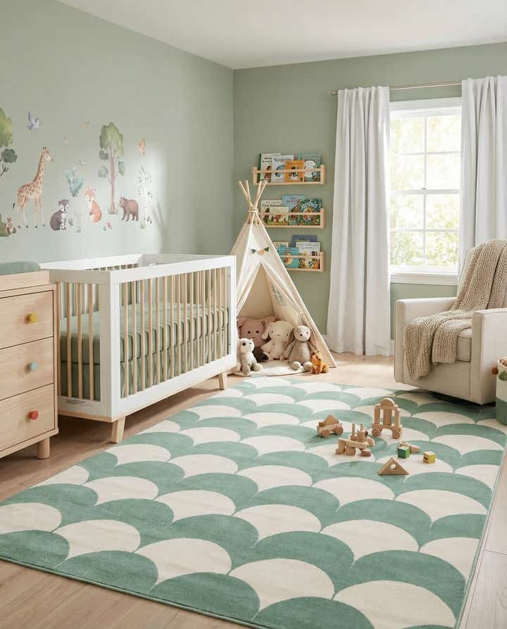 6' x 9' Whimsy Kids Rug