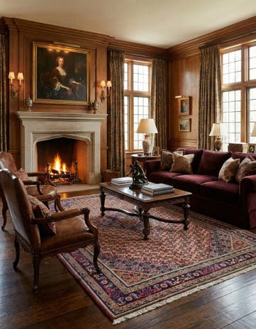 6' 7 x 9' 10 Hand Knotted Tabriz Persian Wool Rug