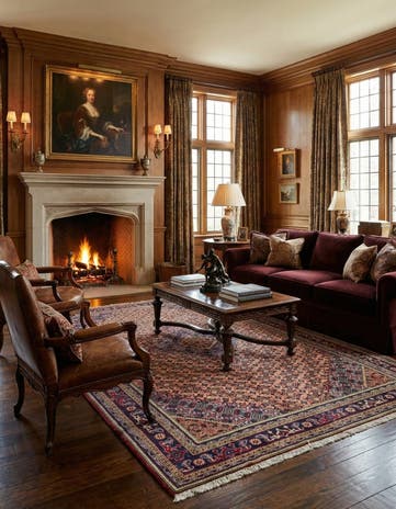 6' 7 x 9' 10 Hand Knotted Tabriz Persian Wool Rug